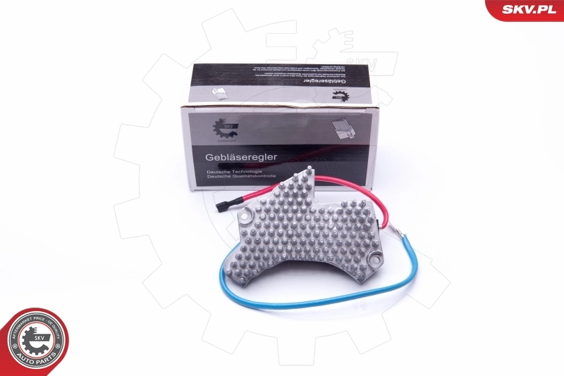 Resistor, interior blower